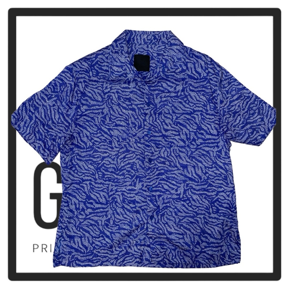 GIVENCHY Boxy Fit Print Shirt